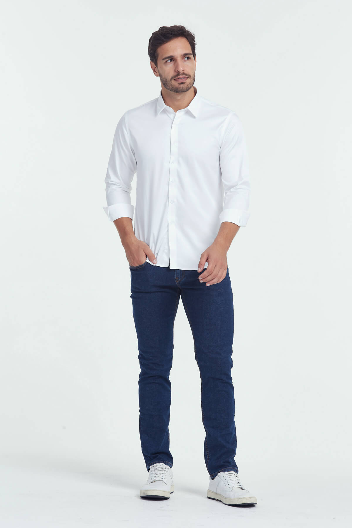 Thuvor X-Stretch Men’s Dress Shirt – Wrinkle-Free & Ultimate Comfort