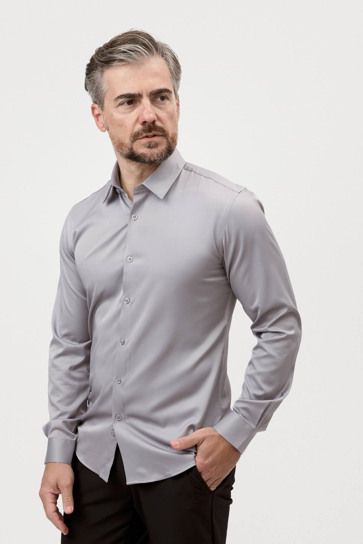 Thuvor X-Stretch Men’s Dress Shirt – Wrinkle-Free & Ultimate Comfort