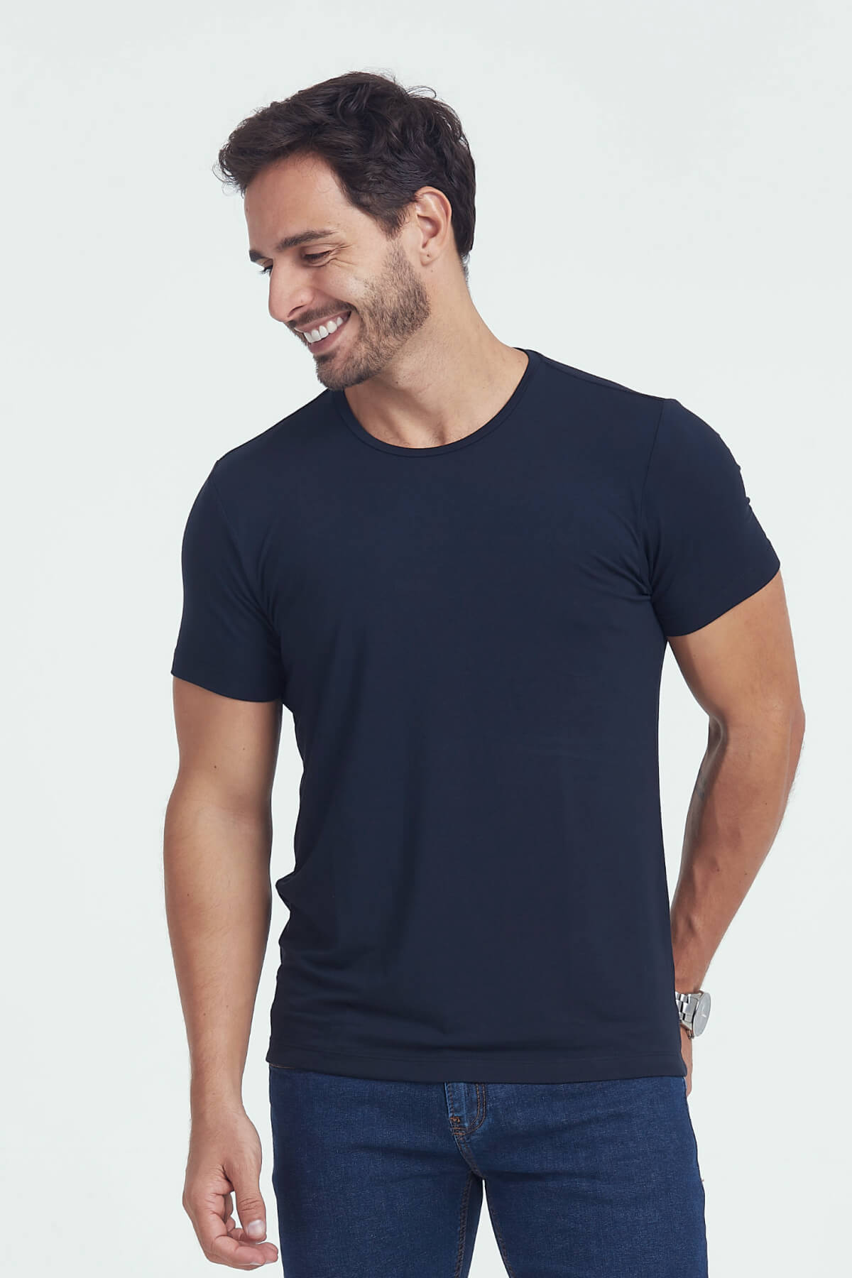 Thuvor Men’s TecModal T-Shirt – Ultra Soft, Stretch & Everyday Comfort
