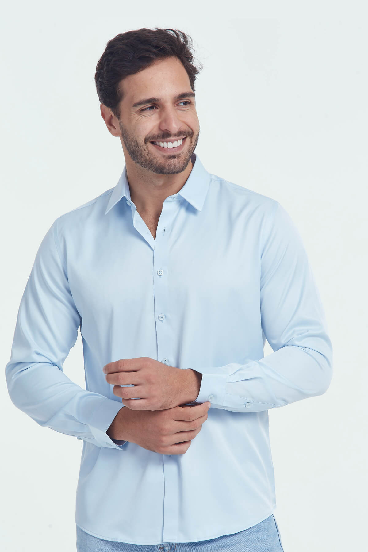 Thuvor X-Stretch Men’s Dress Shirt – Wrinkle-Free & Ultimate Comfort