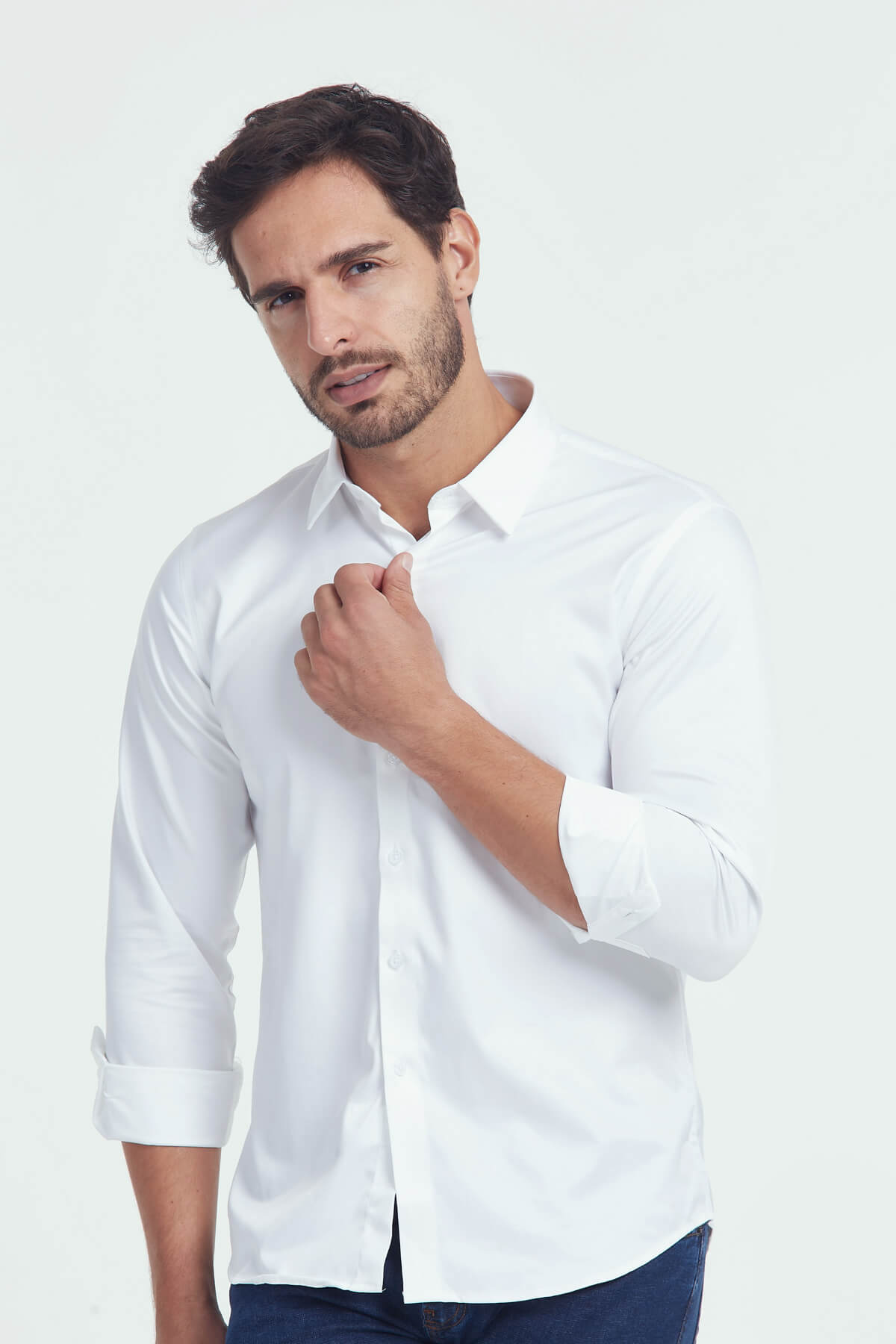 Thuvor X-Stretch Men’s Dress Shirt – Wrinkle-Free & Ultimate Comfort