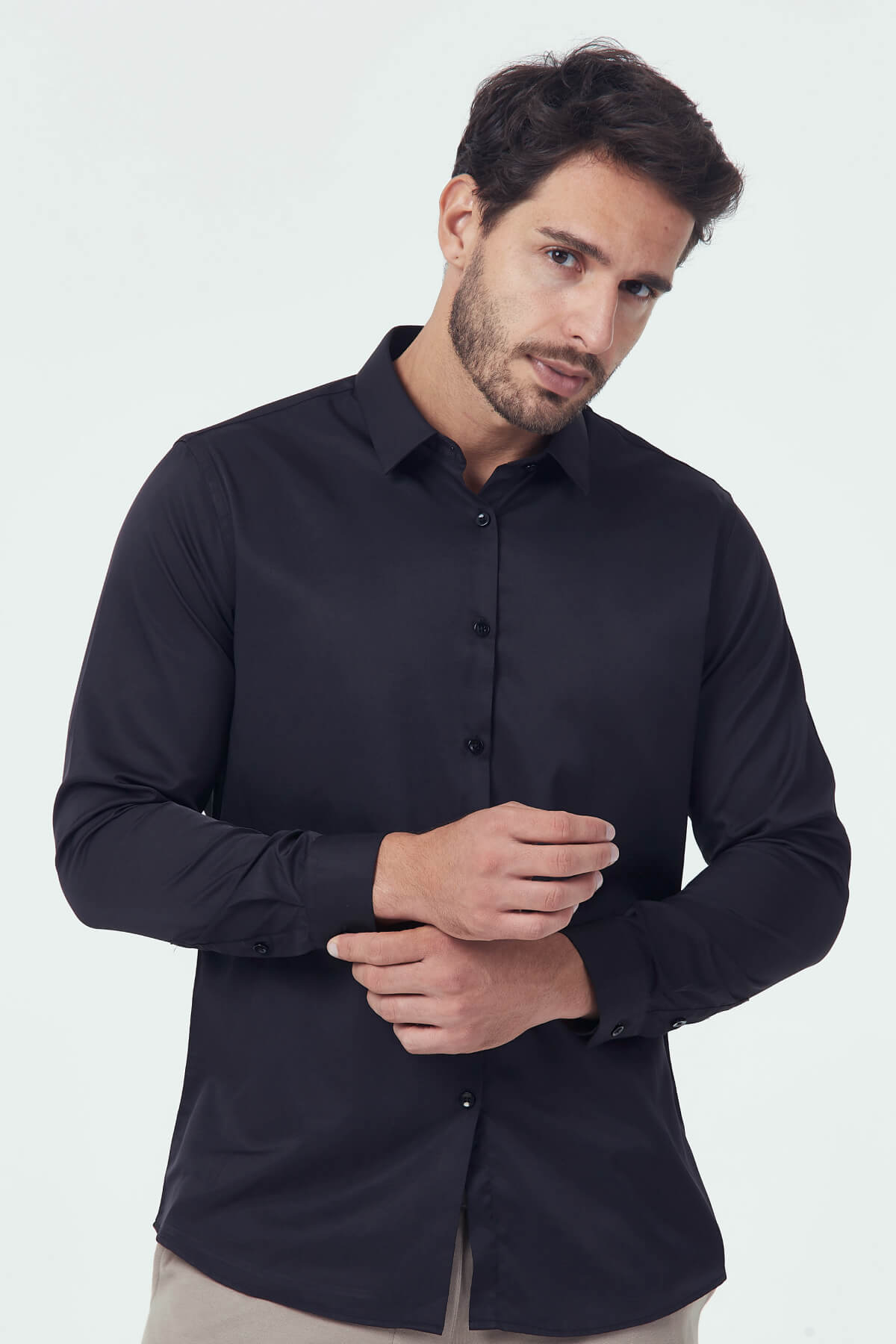 Thuvor X-Stretch Men’s Dress Shirt – Wrinkle-Free & Ultimate Comfort
